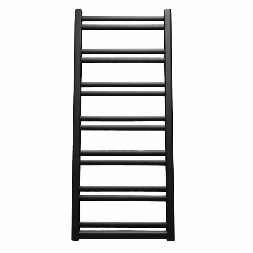 Grzejnik łazienkowy Łezka Retro ŁR 14/40 1280x440 mm czarny
