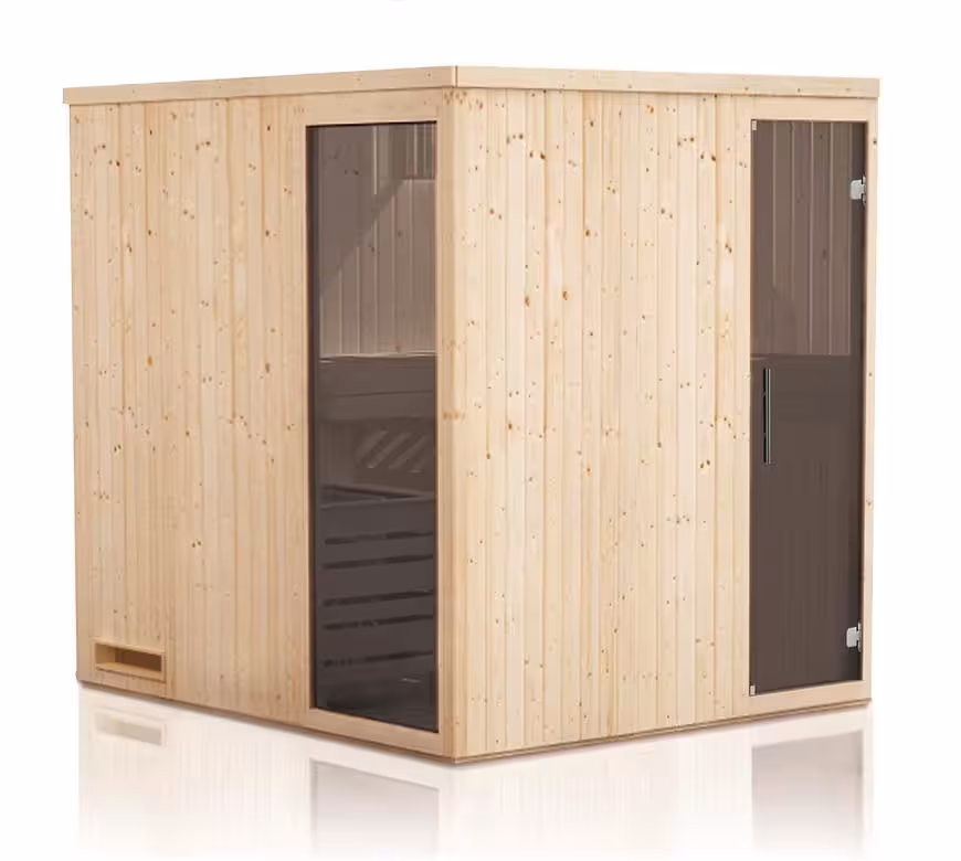 Sauna PERHE 2020 V + witryna
