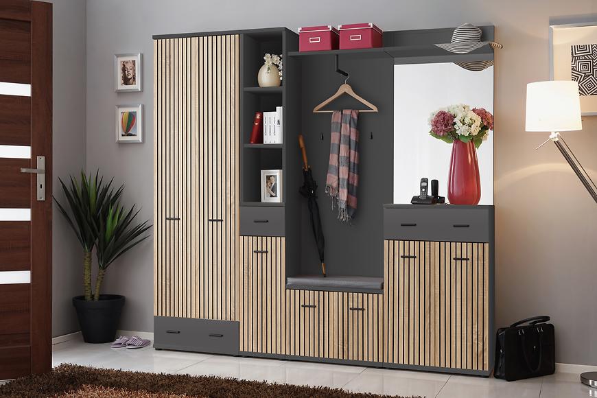 Garderoba MARCO IV artisan/antracyt anas mc4
