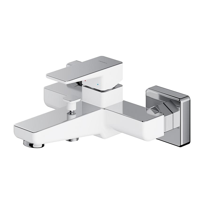 Bateria wannowa biały/chrom Parma