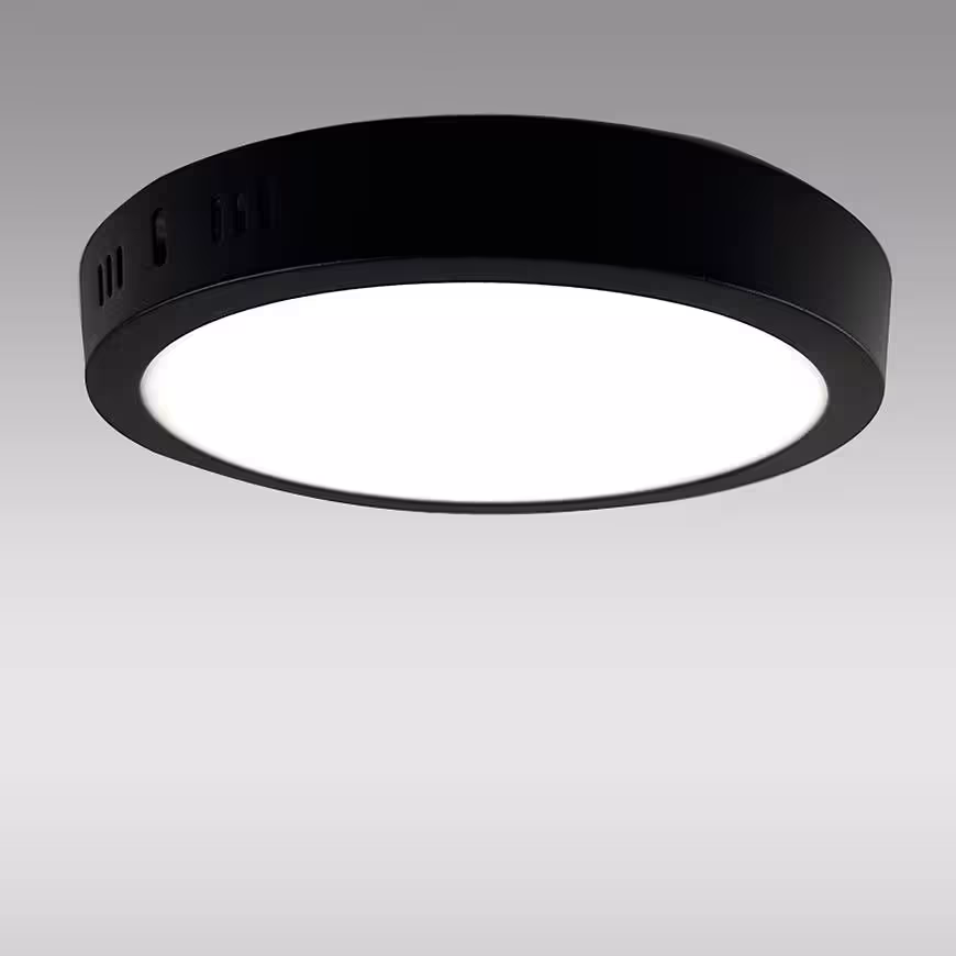 Panel LED RING 18W 4200K Okrągły Antracyt