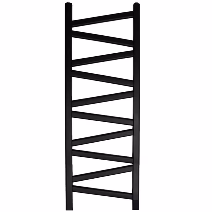 Grzejnik łazienkowy Mix Kalipso Mk 120/50 1200x540 mm czarny