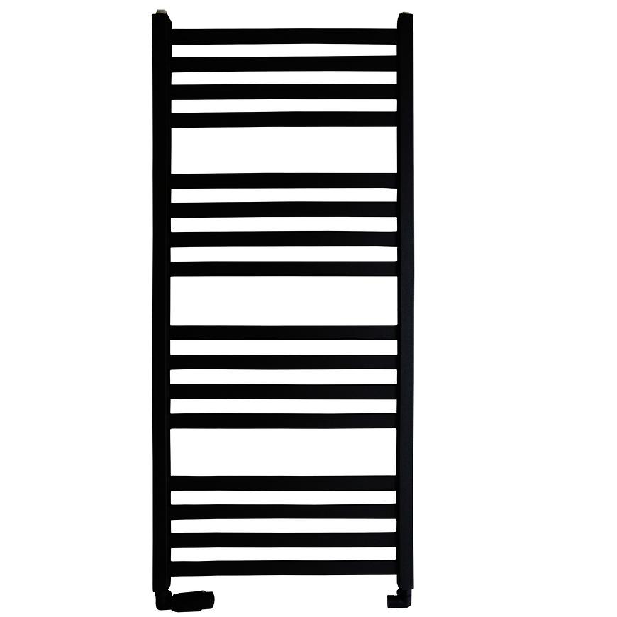 Grzejnik łazienkowy Lox 120/40 czarny