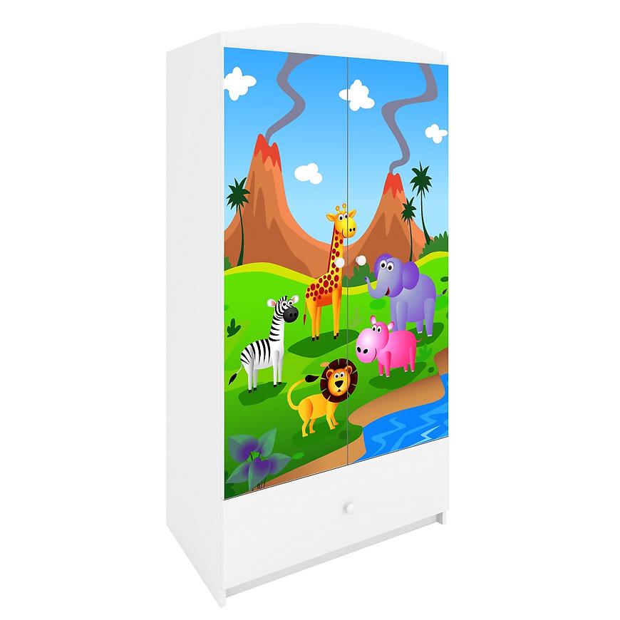 Szafa Babydreams Biały – Safari