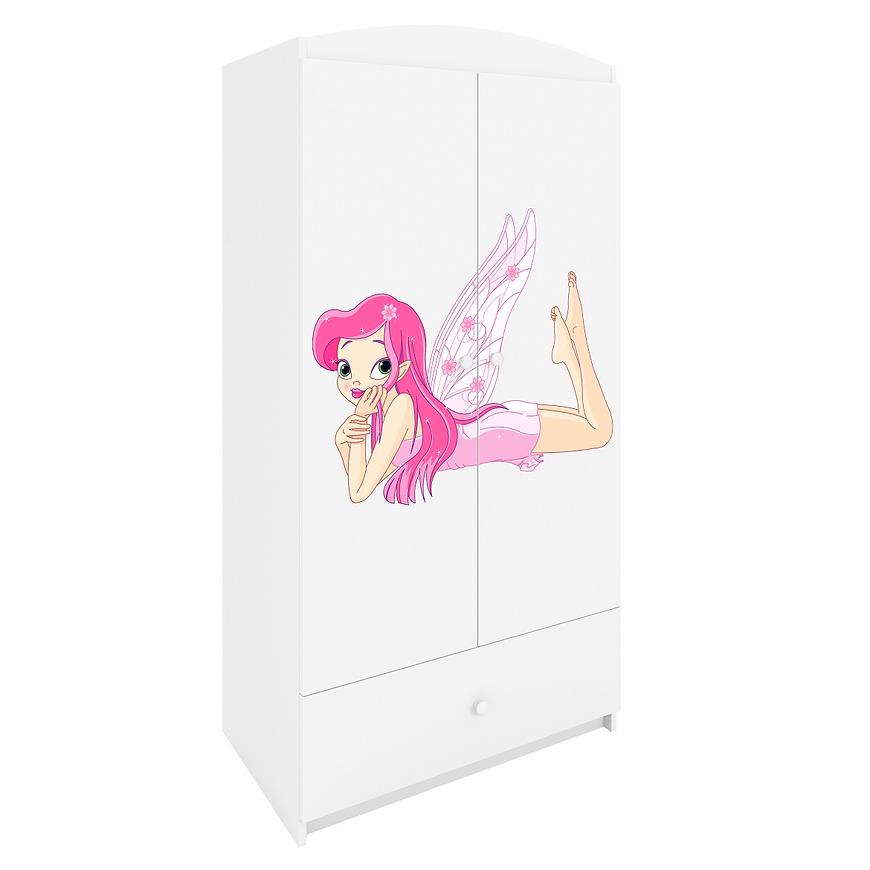 Szafa Babydreams Biały – Wróżka 1