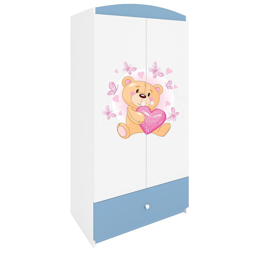 Szafa Babydreams Niebieski – Miś Motyl