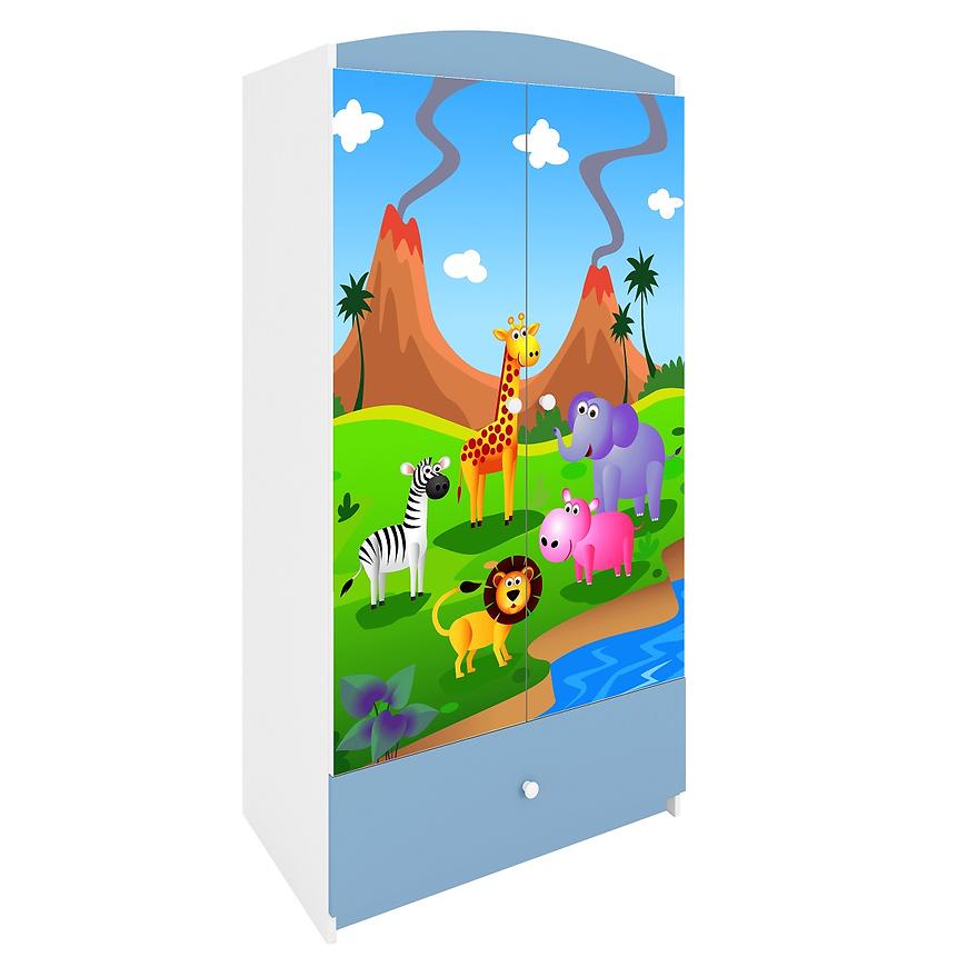 Szafa Babydreams Niebieski – Safari