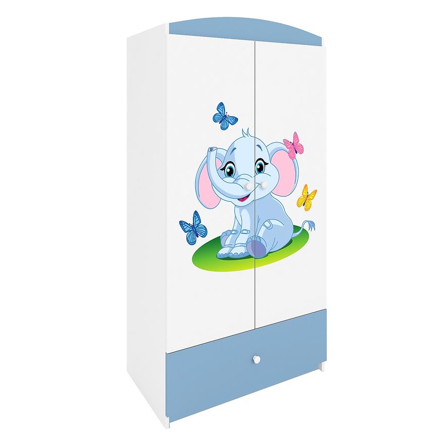 Szafa Babydreams Niebieski – Słonik