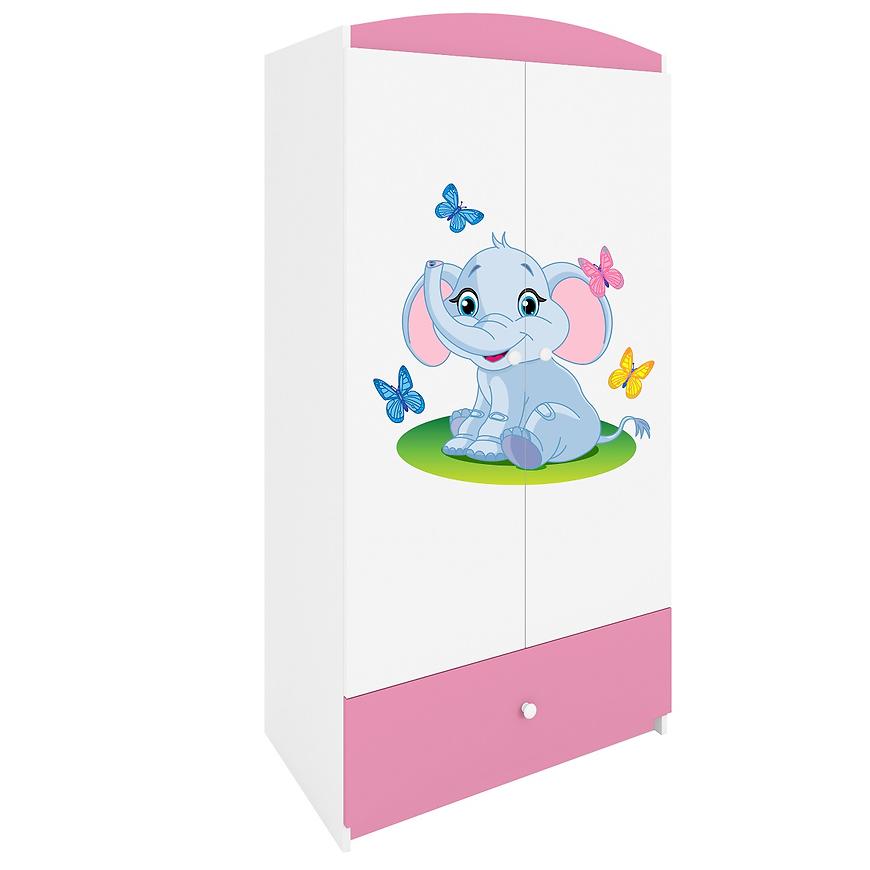 Szafa Babydreams Różowy – Słonik