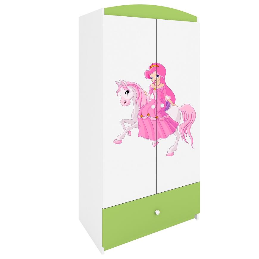 Szafa Babydreams Zielony – Księżniczka 1