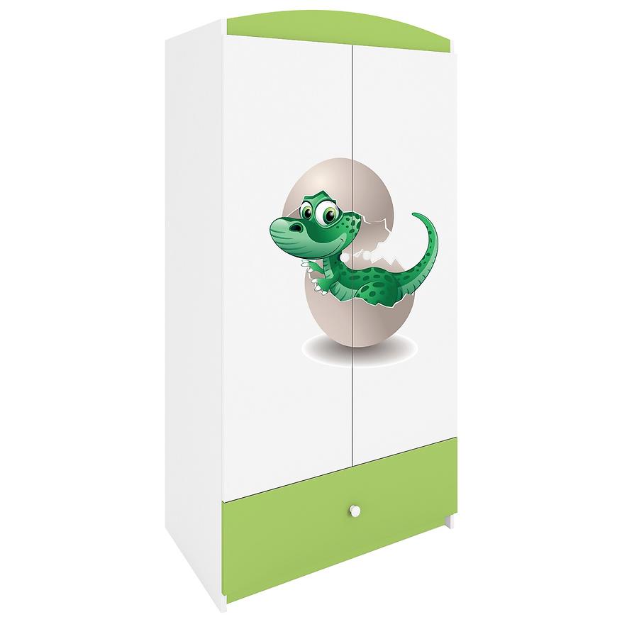 Szafa Babydreams Zielony – Dino