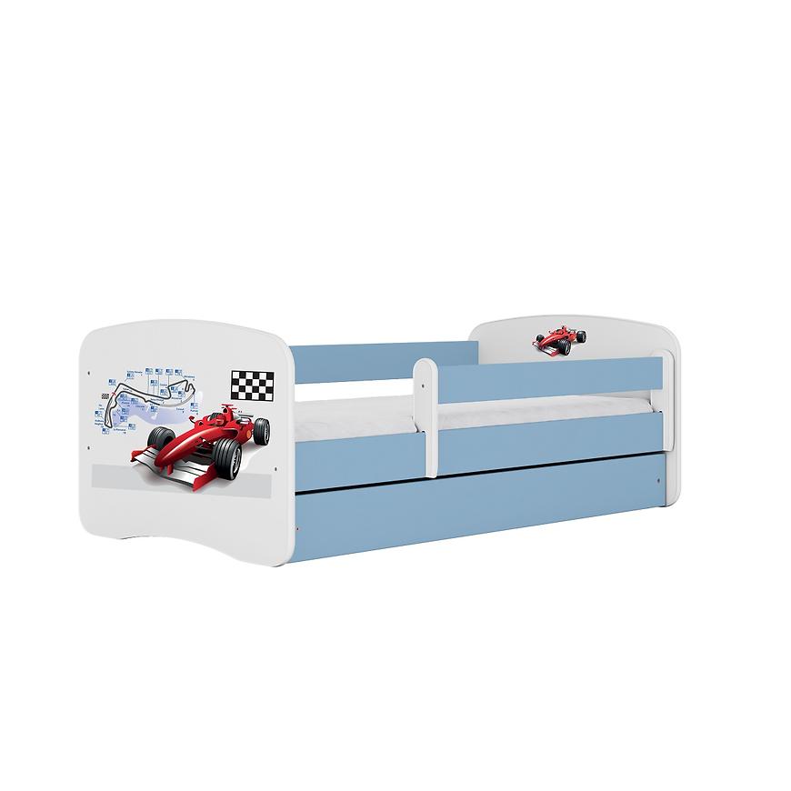 Łóżko dziecięce z materacem i szufladą Babydreams Niebieski 80x180 Formuła