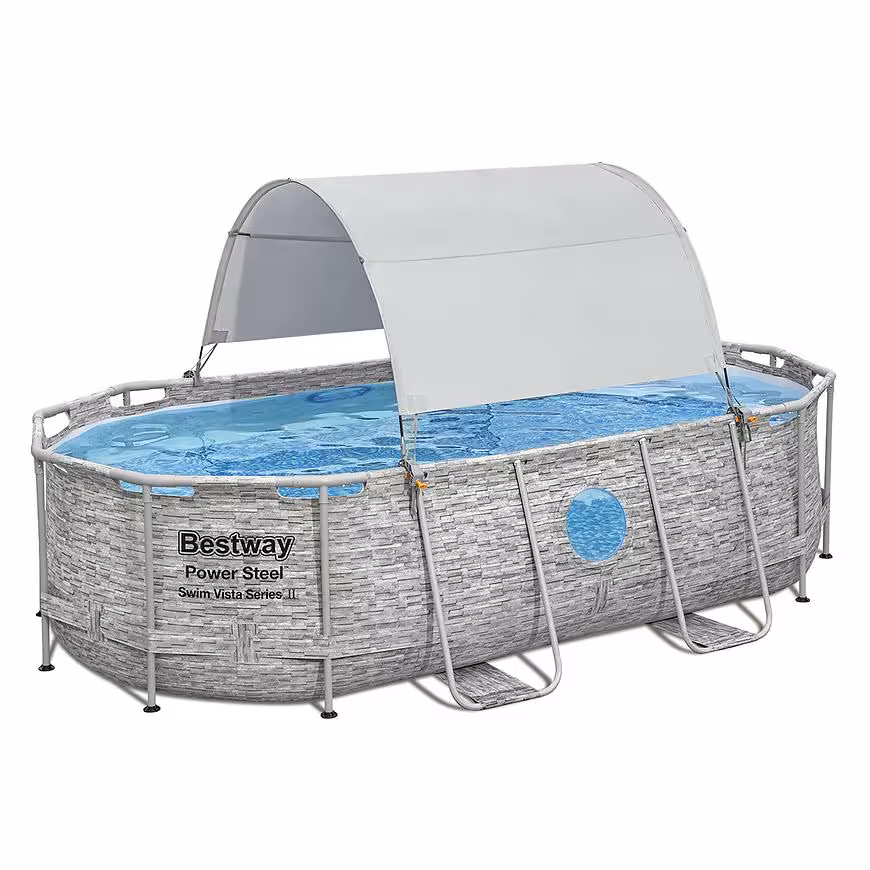 Baldachim/zadaszenie przeciwsłoneczne do basenu naziemnego Bestway® 2.11-3.44 m 58746