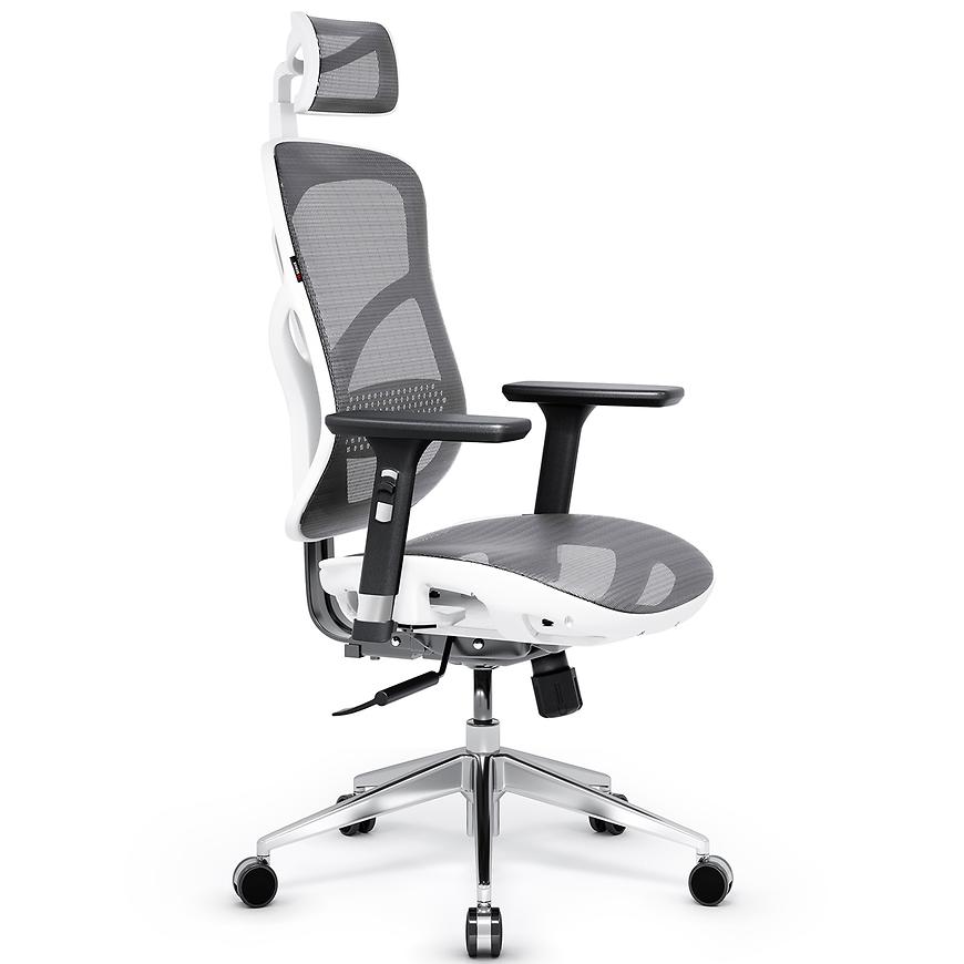 Fotel Biurowy Diablo V-Basic Biały/Szary
