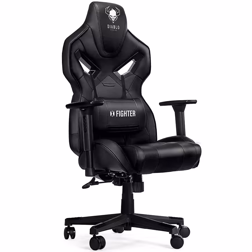 Fotel Gamingowy Dziecięcy Diablo X-Fighter Czarny