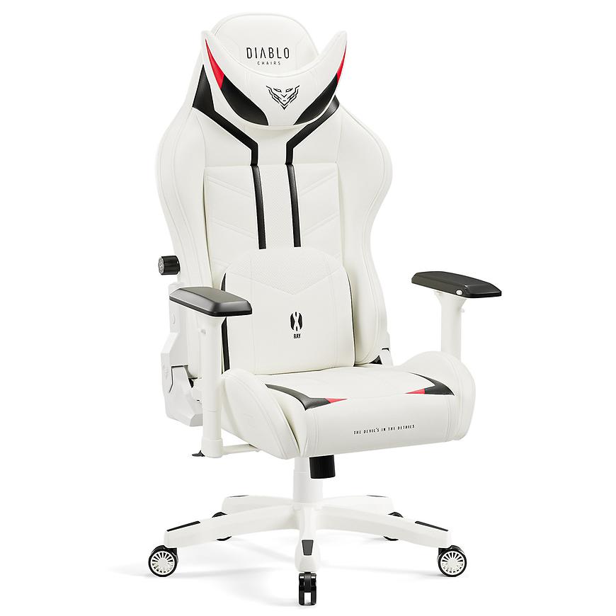 Fotel Gamingowy King Diablo X-Ray 2.0 Czarny/Biały