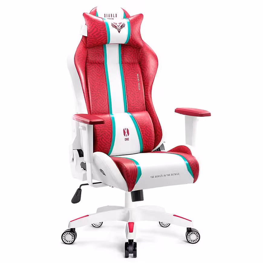 Fotel Gamingowy Normal Diablo X-One 2.0 Candy/Rose