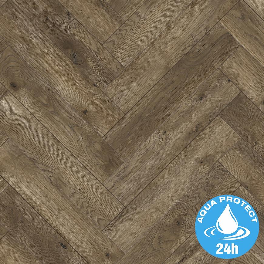 Panele podłogowe wodoodporne Dąb Manor 8mm AC5 Herringbone WR 64833