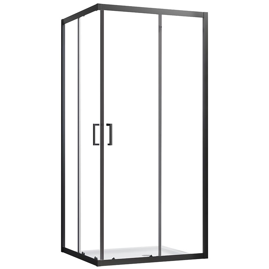 Kabina prysznicowa kwadratowa Mika 90x90x190 black