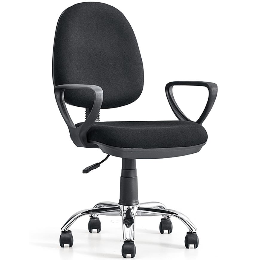 Krzesło obrotowe Flint C205 black/chrom