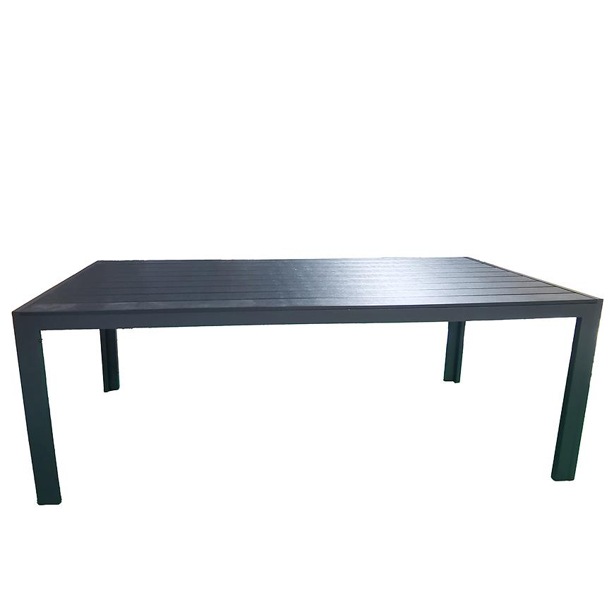 Stół Douglas czarny z blatem polywood 205x90 cm