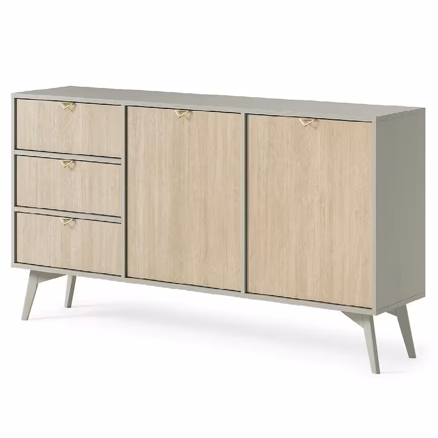 Komoda Forest KSZ158 eukaliptus/jodełka scandi