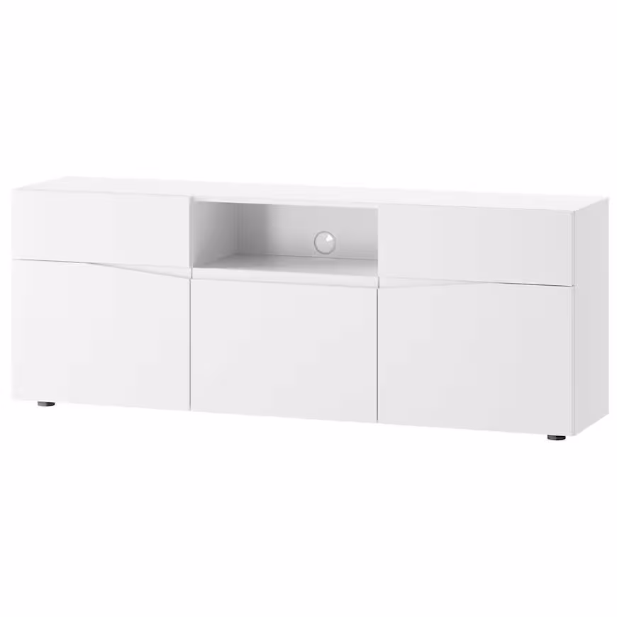 Szafka RTV 05 Lucca 3D2S biały