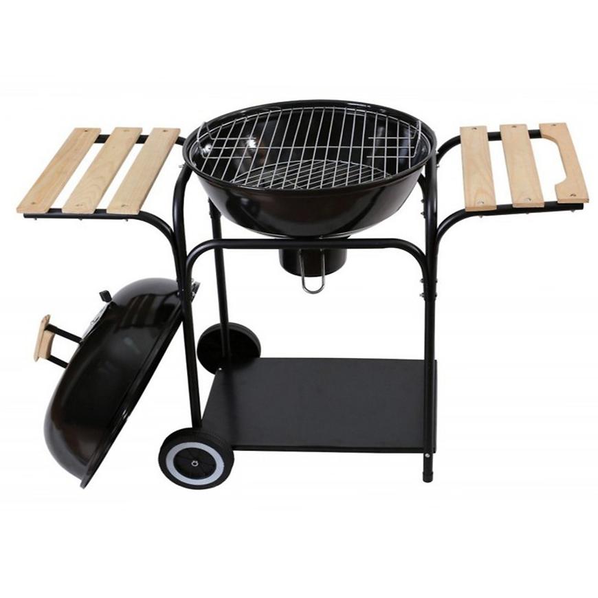 Grill kulisty z bocznymi półkami fi. 44 cm 19426