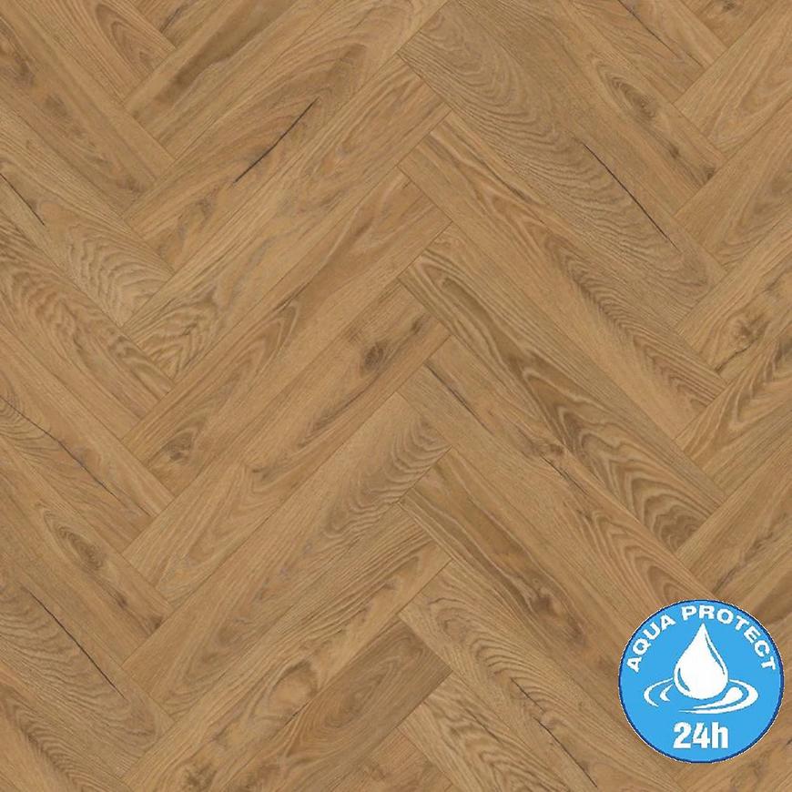 Panele podłogowe wodoodporne Dąb Inca Carpenter 8mm AC5 Herringbone K476