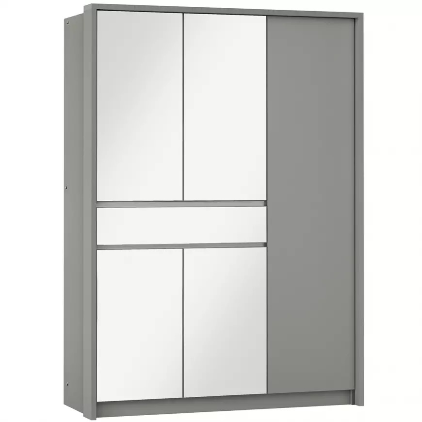 Szafa z lustrem Split 157 platinium