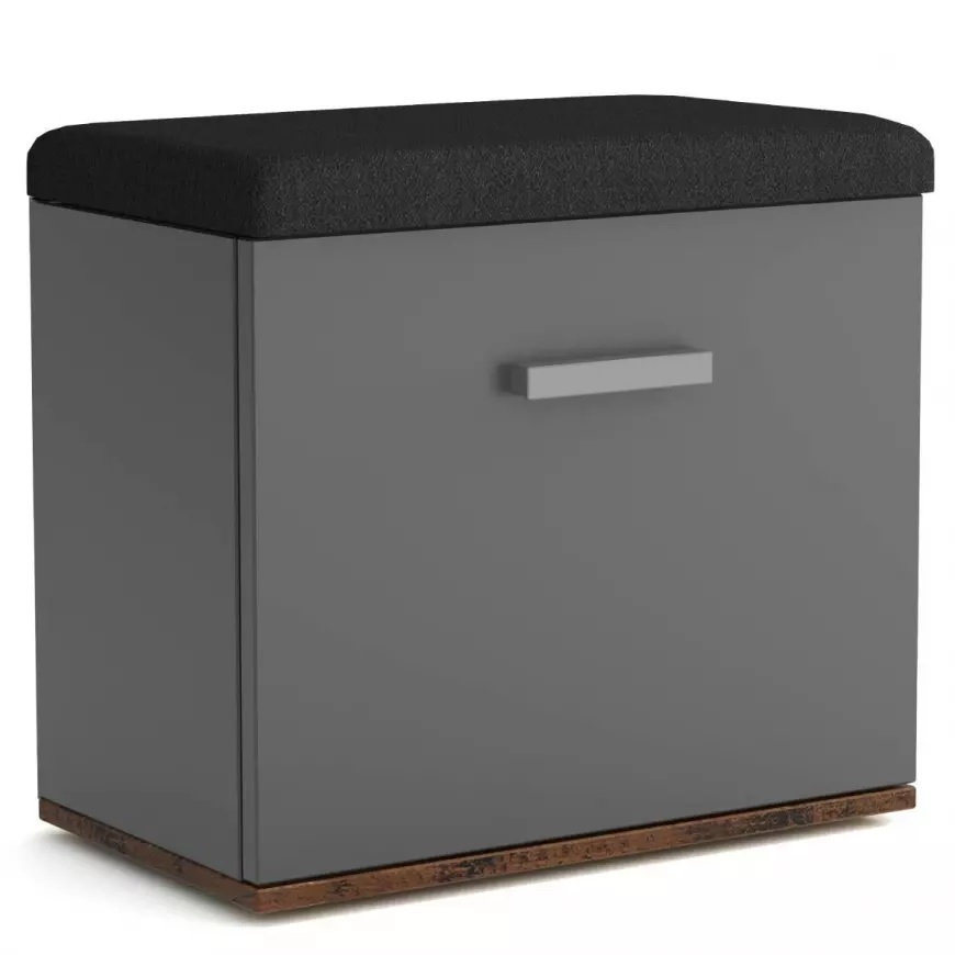 Szafka Na Buty Justus 05 Anthracite/ Old Style