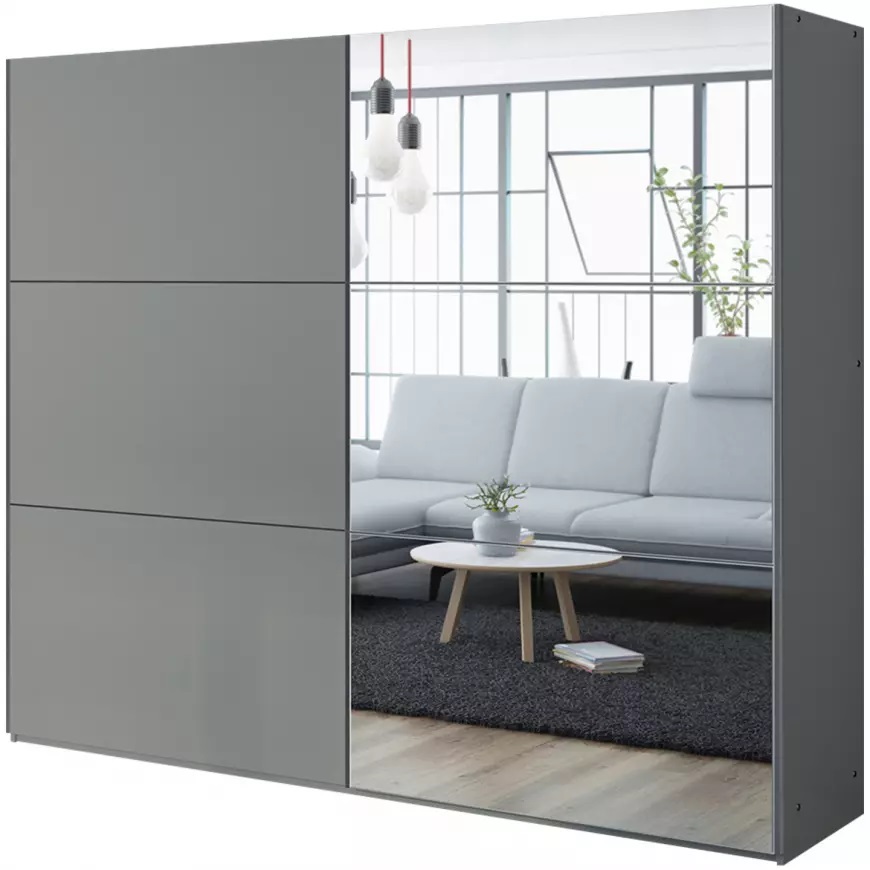 Szafa z lustrem Vigo 250 platinum