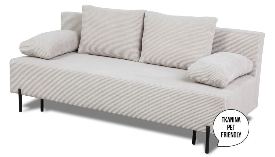 Sofa z funkcją spania Alisa beżowa