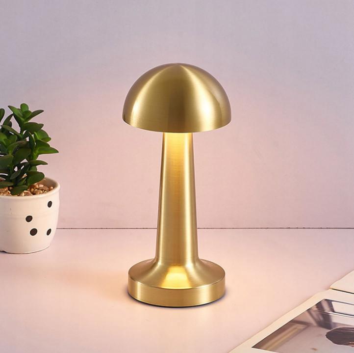Lampa stołowa ISA 49019 GOLD USB LB1