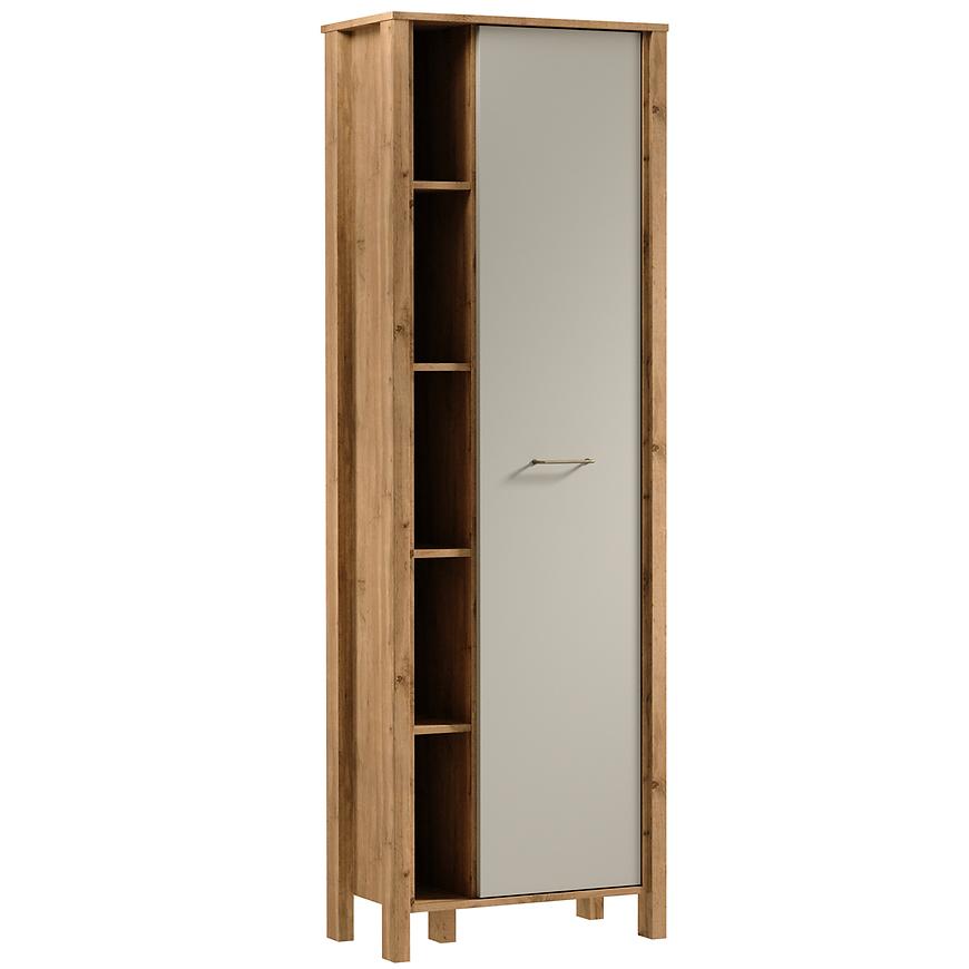 Regał Indygo R1D dąb wotan-beige