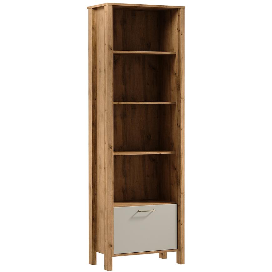 Regał Indygo R1K dąb wotan-beige
