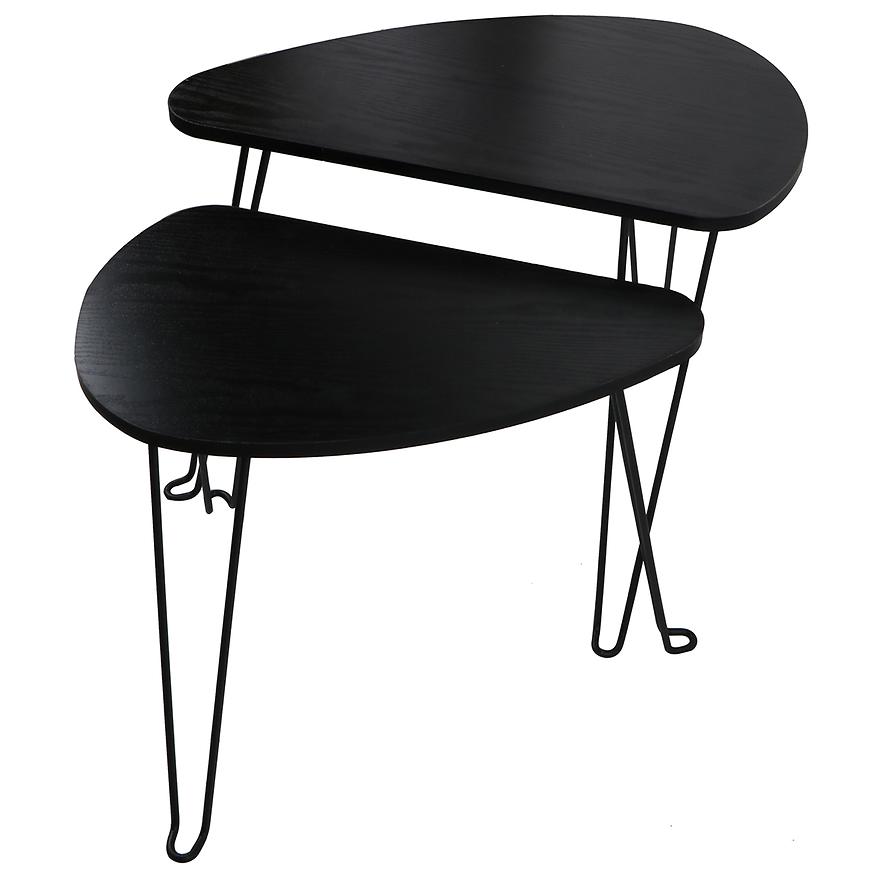 Zestaw Stolików Loft 8622 H black