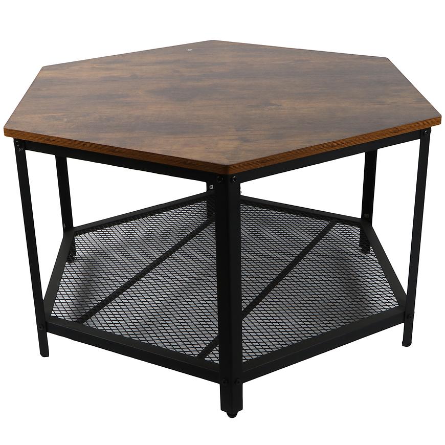 Ława Loft 8628 E dark vintage wood