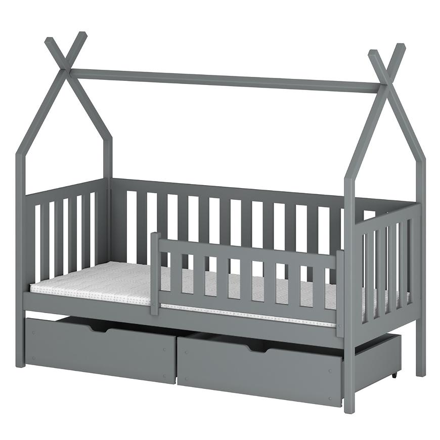 Łóżko Domek Simba 80x160 grey