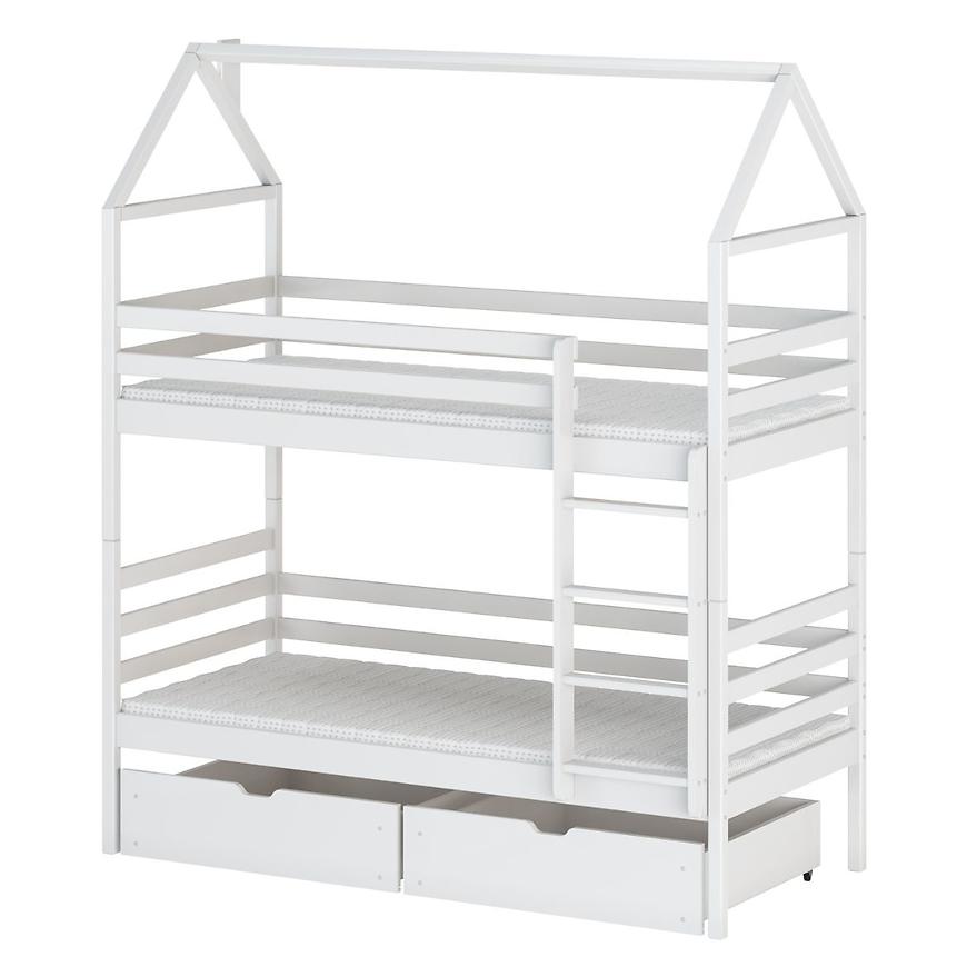 Łóżko Domek Alex 90x200 white
