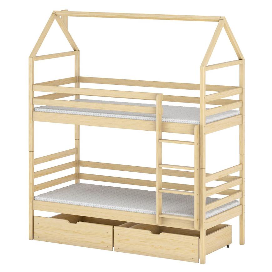 Łóżko Domek Alex 80x160 pine