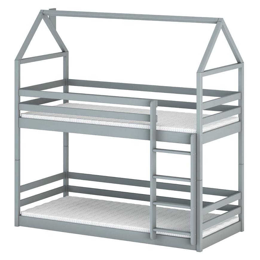 Łóżko Domek Axel 90x200 grey
