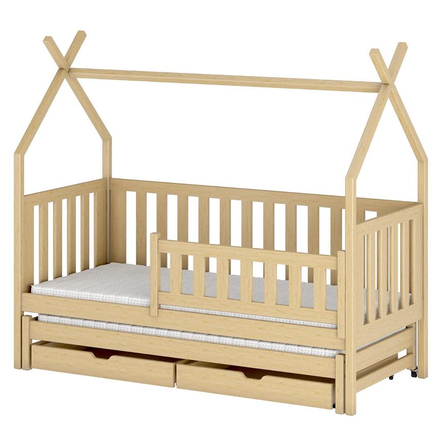 Łóżko Domek Tytus 90x200 pine