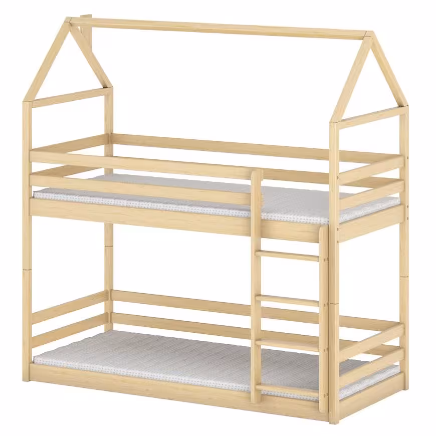 Łóżko Domek Axel 80x160 pine