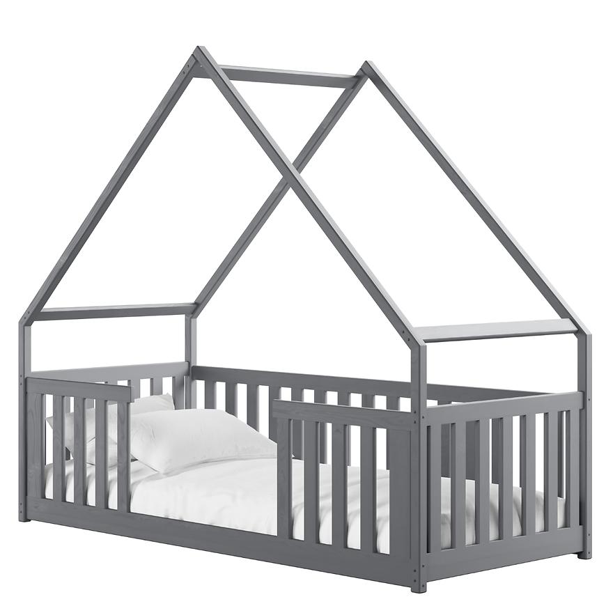 Łóżko Domek Bee 90x200 grey