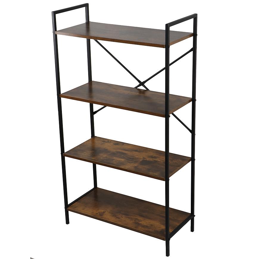 Regał Loft 8638 E dark vintage wood