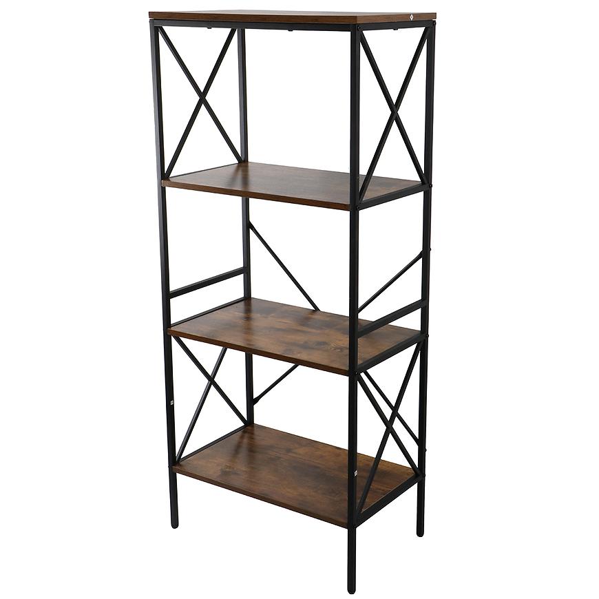 Regał Loft 8630 E dark vintage wood