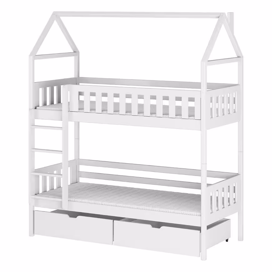Łóżko Domek Gaja 80x160 white