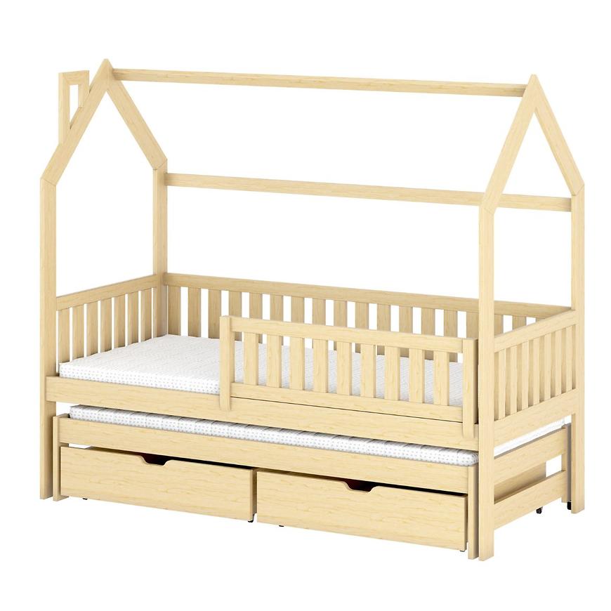 Łóżko Domek Monkey 90x200 pine