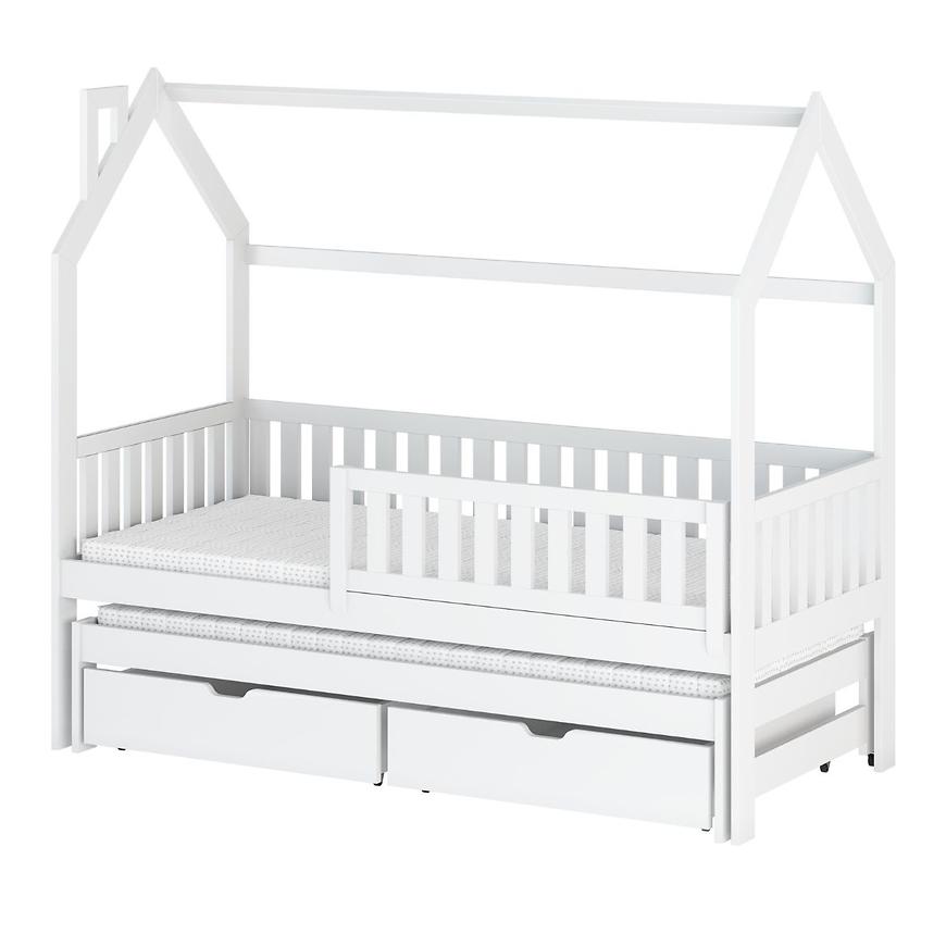 Łóżko Domek Monkey 80x160 white
